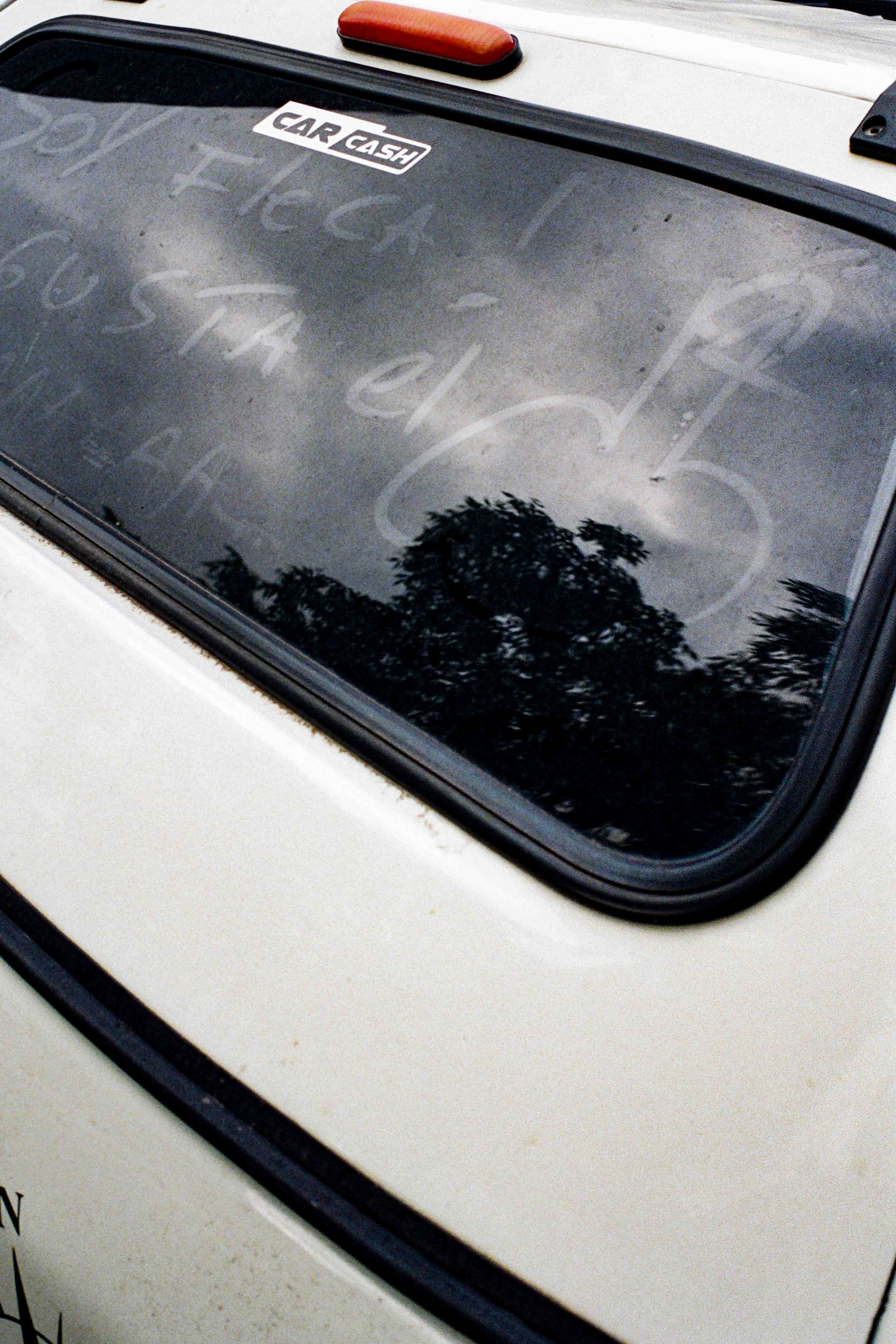 Pintada sobre auto